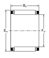 Подшипник Серия K и KT (подшипники без колец) Подшипник K 12x16x24 по выгодным ценам Гатчина
